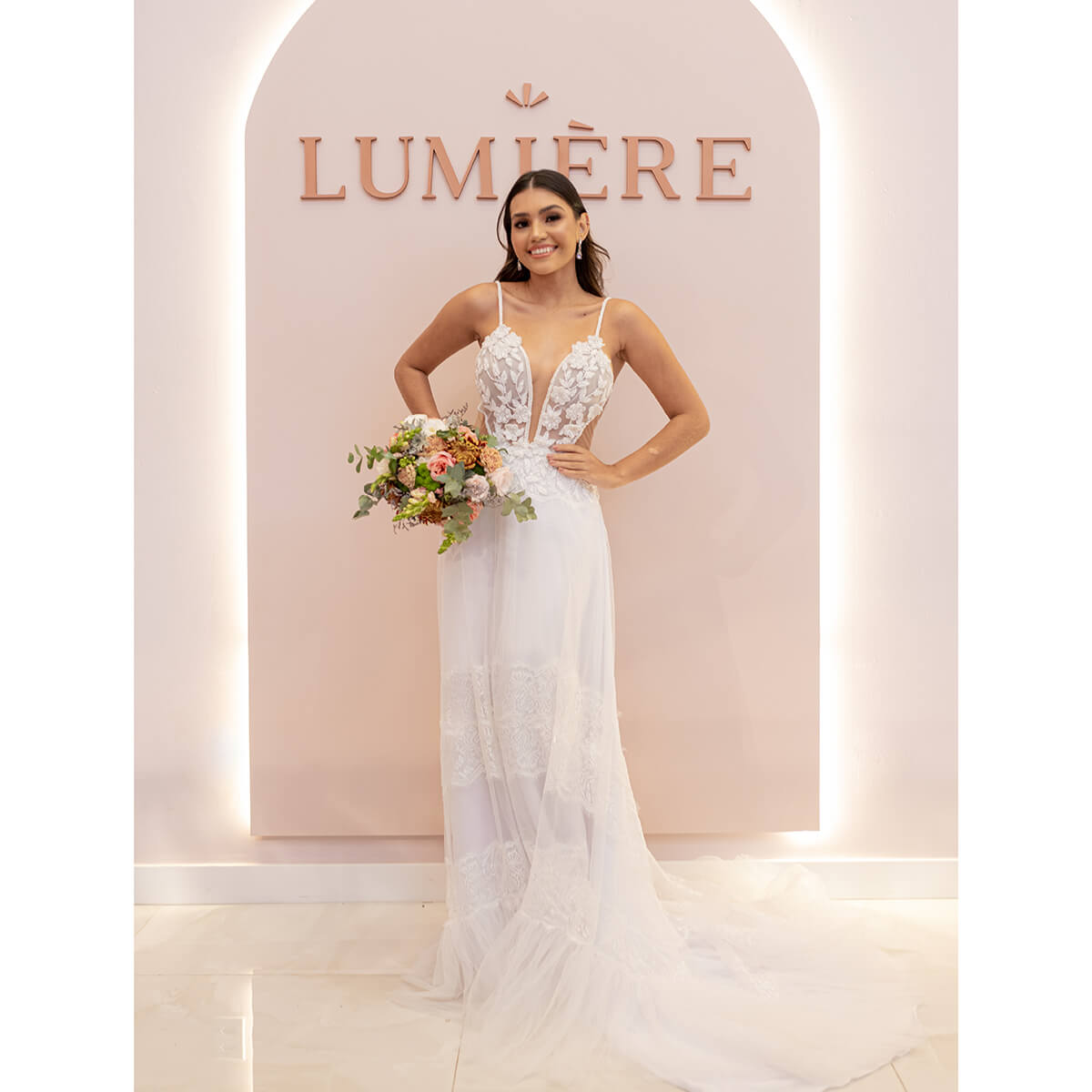 Aluguel vestido para sales casamento